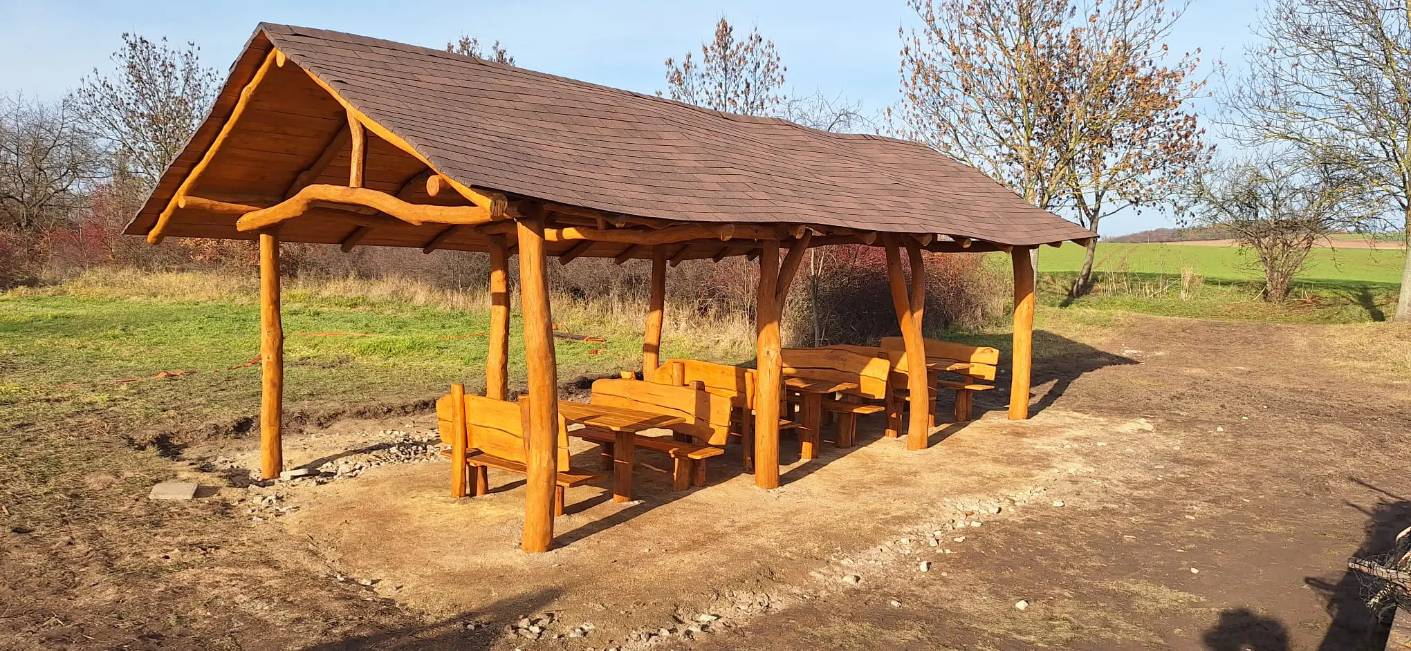 Pergola z akátového dřeva Pergola z akátového dřeva