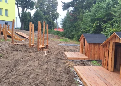 Akátové domečky pro děti