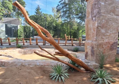 Odpočívky a přístřešky z akátu do ZOO Olomouc IV