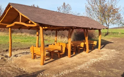 Pergola z akátového dřeva
