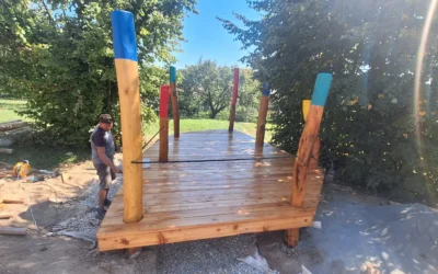 Akátová odpočívka pro školku