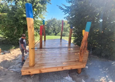 Akátová odpočívka pro školku