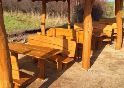 Pergola z akátového dřeva