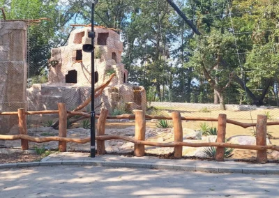 Odpočívky a přístřešky z akátu do ZOO Olomouc IV