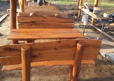 Pergola z akátového dřeva